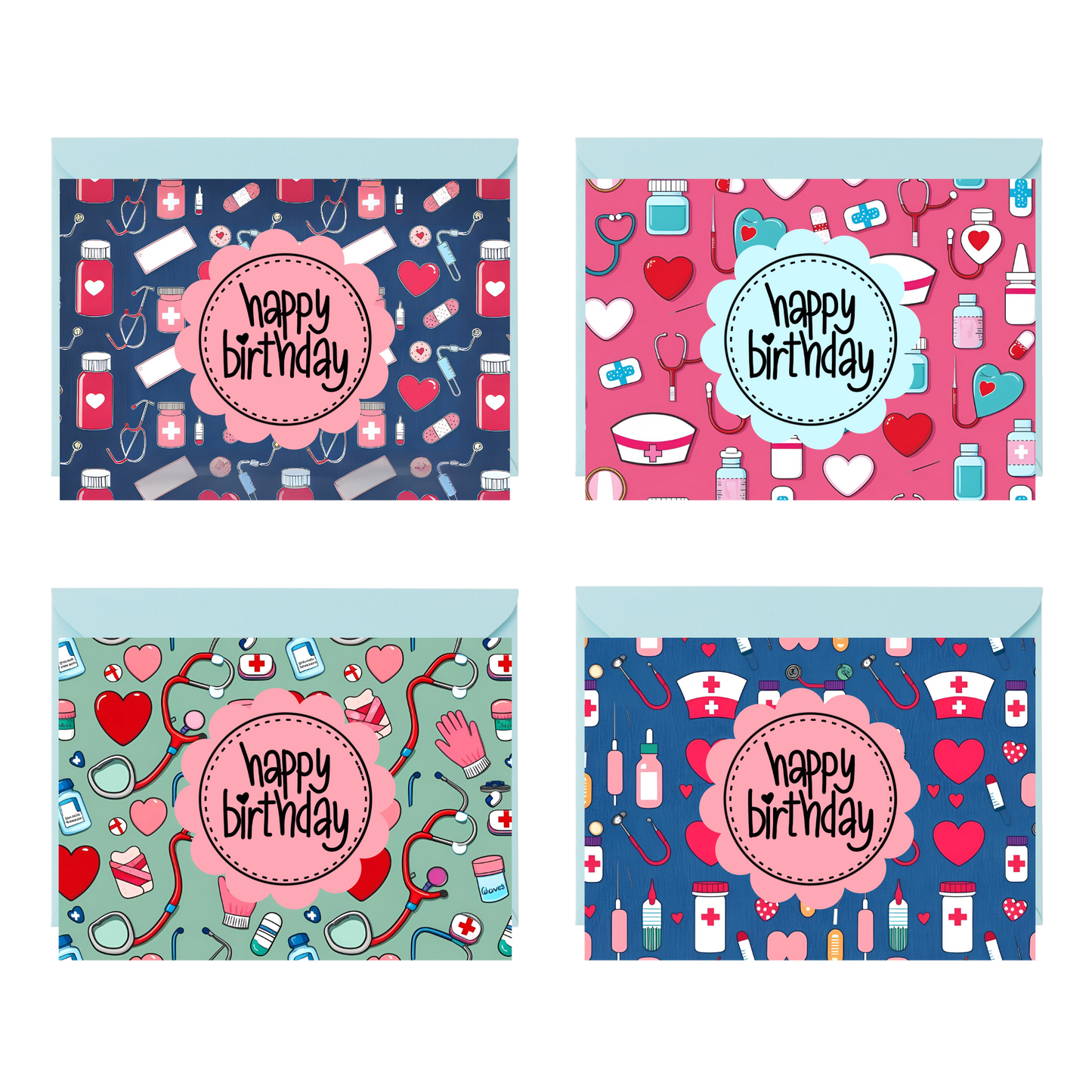 Nurse Life Birthday Greeting Cards