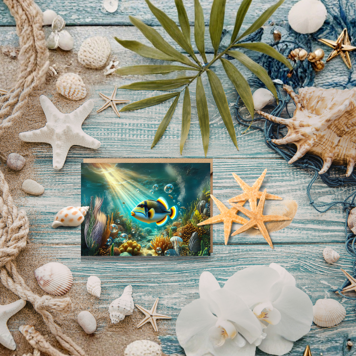 Under Sea Wonders Greeting Card Set