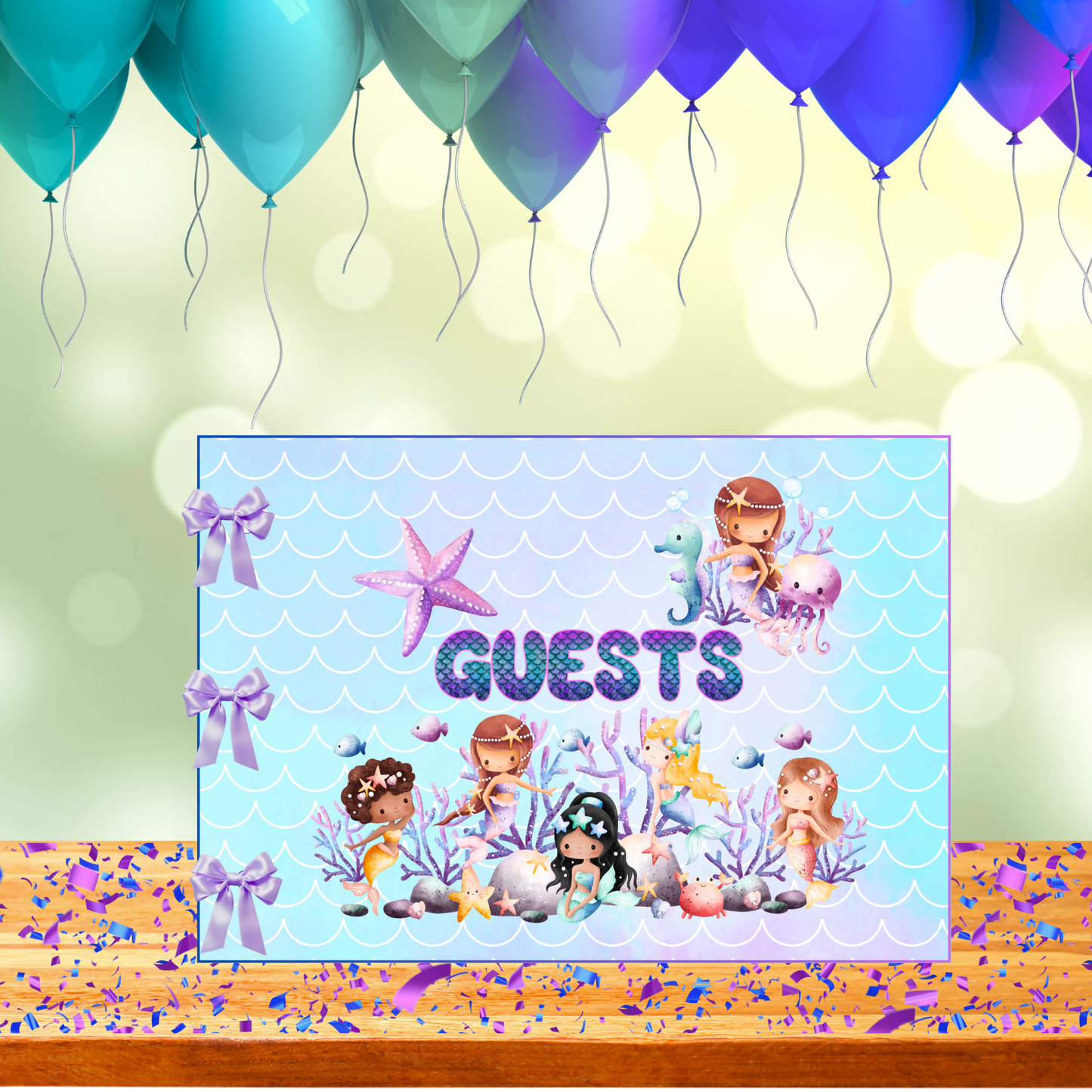 Mermaid Friends Party Pack