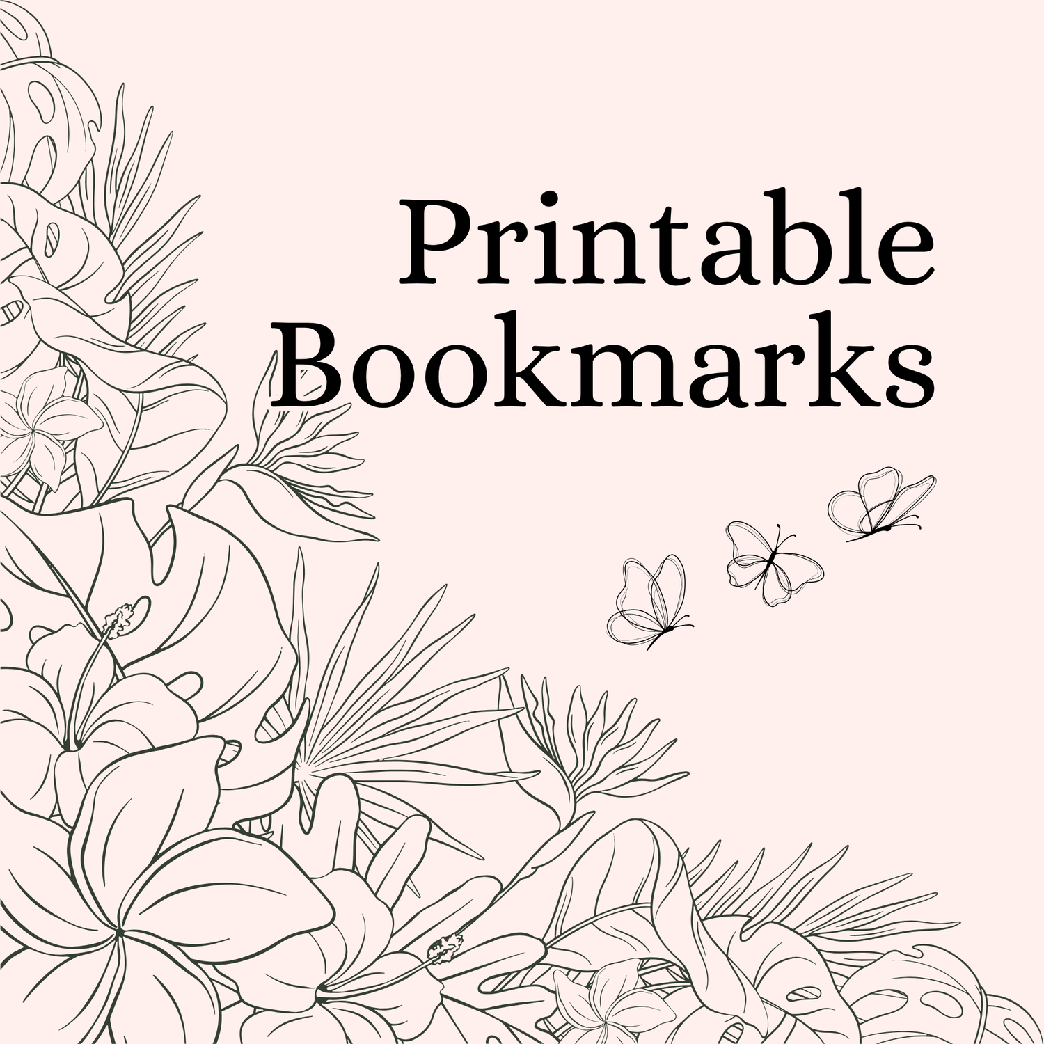 Printable Bookmarks