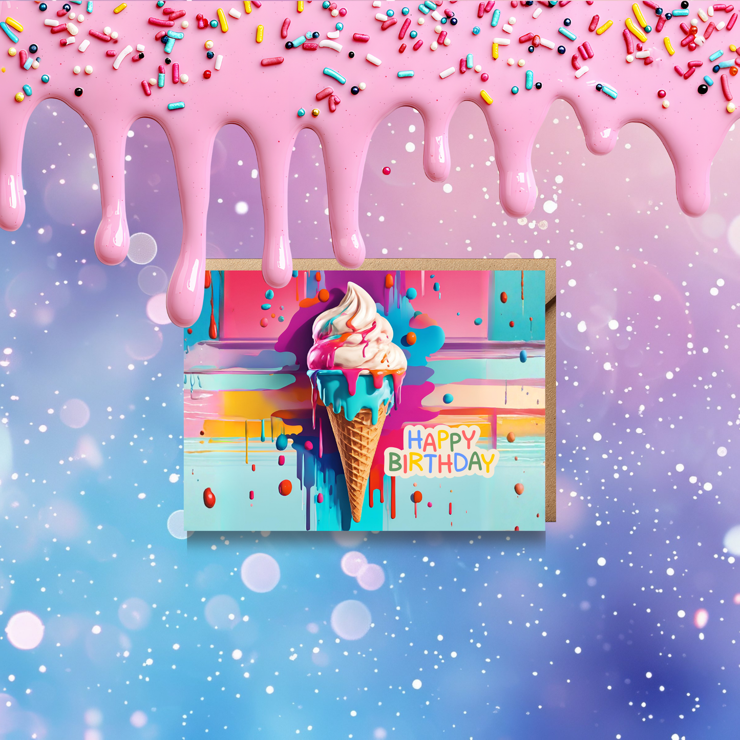 Drip Drop Birthday Bliss Card Set