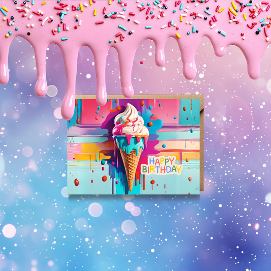 Drip Drop Birthday Bliss Card Set