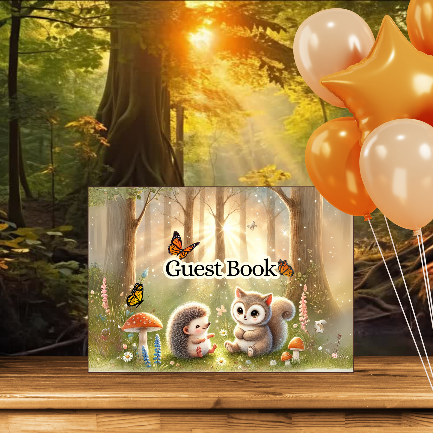 Woodland Animals Birthday Party Pack