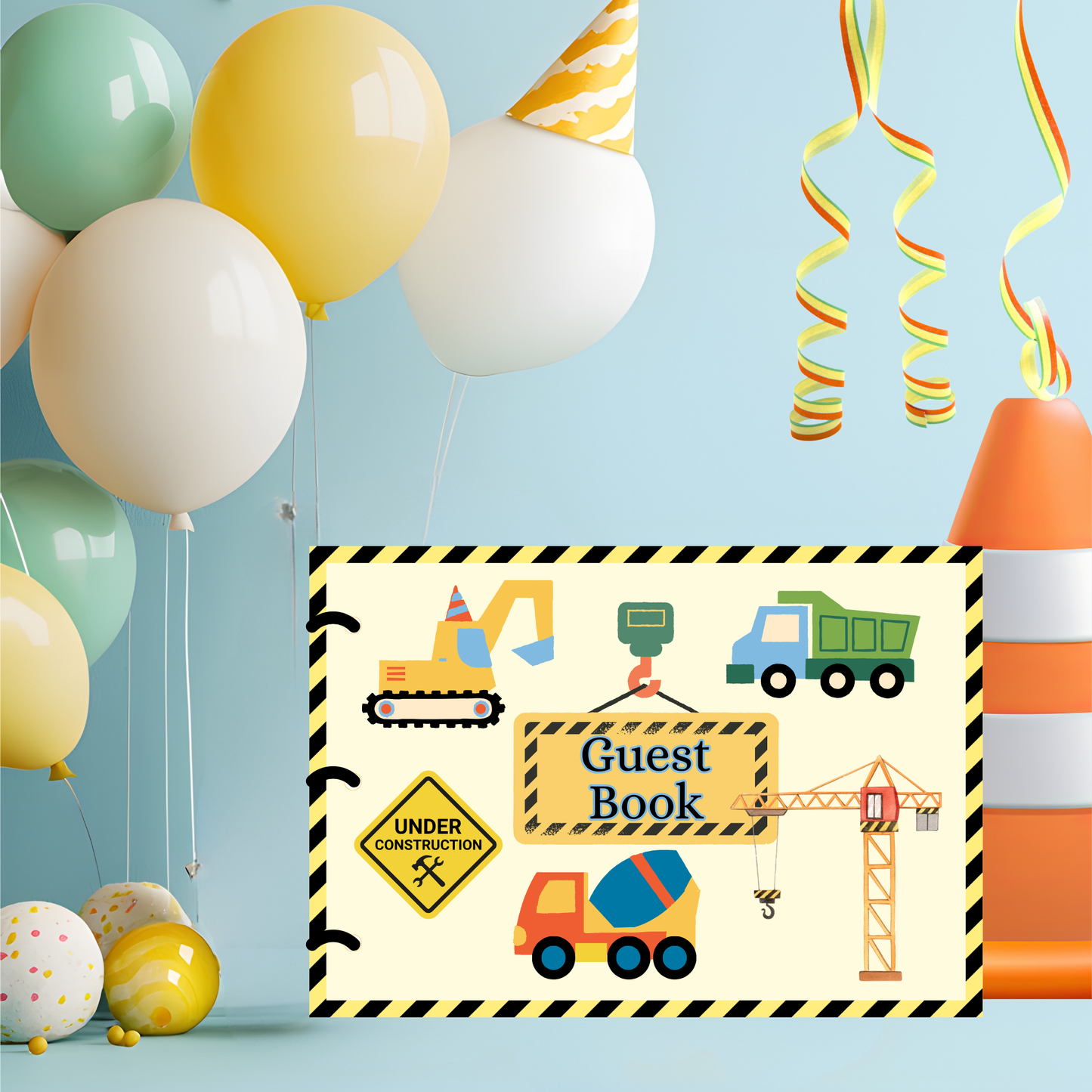 Little Builder Birthday Party Pack