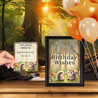 Woodland Animals Birthday Party Pack