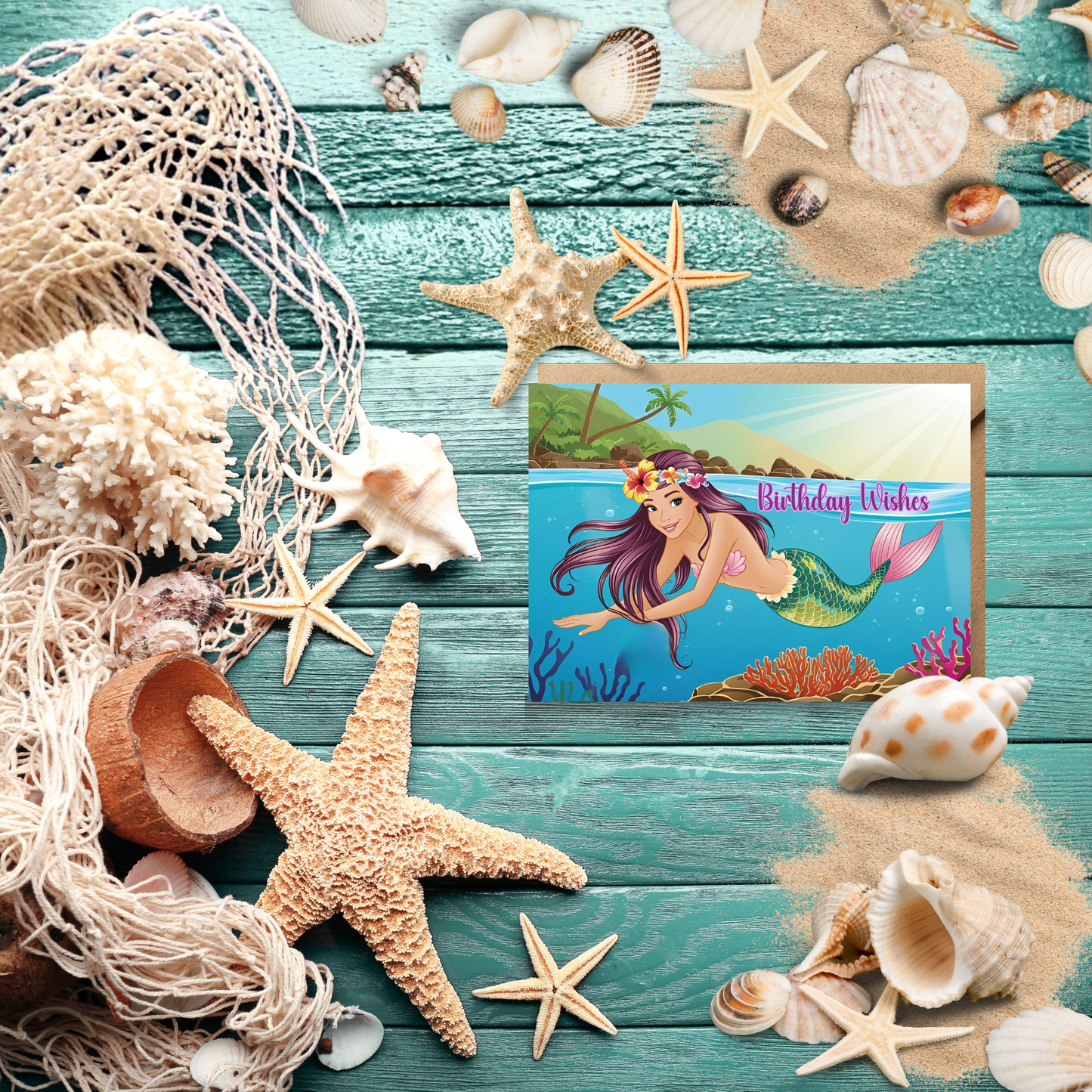 Whispers of the Sea Mermaid Card Set