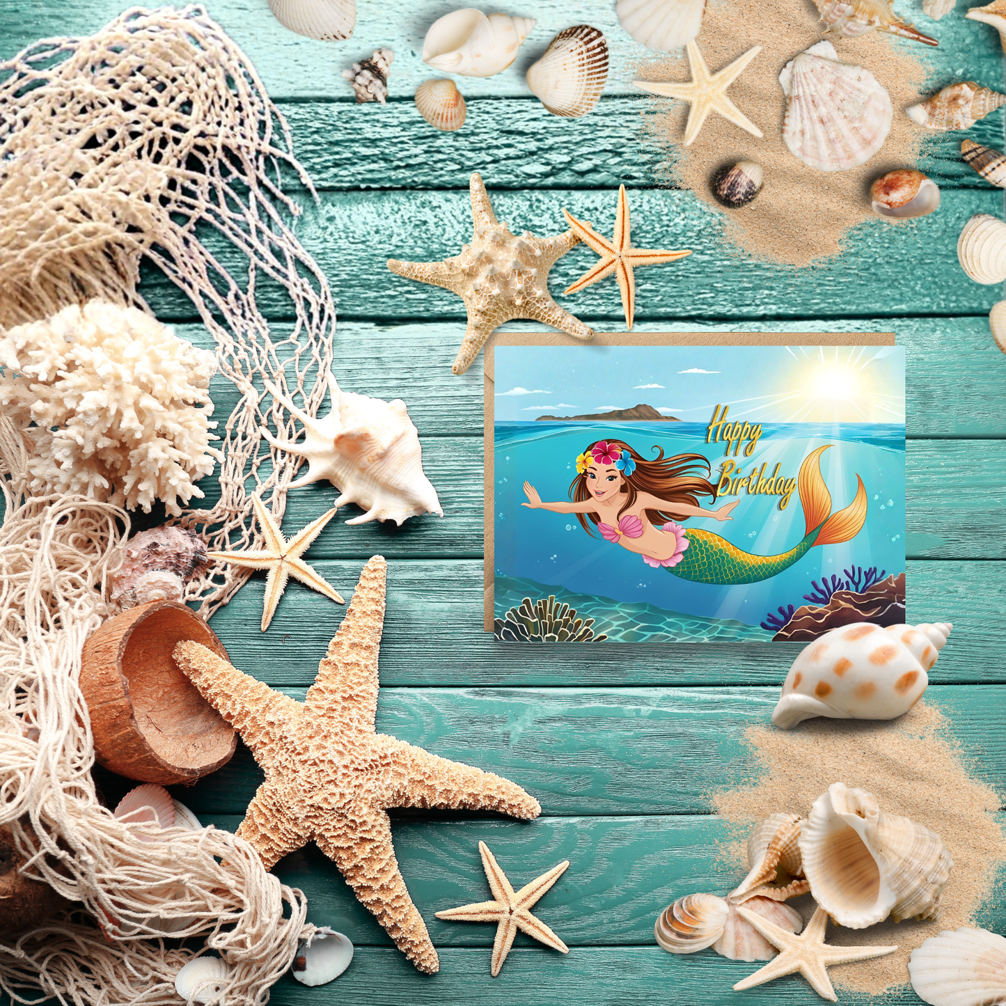 Whispers of the Sea Mermaid Card Set