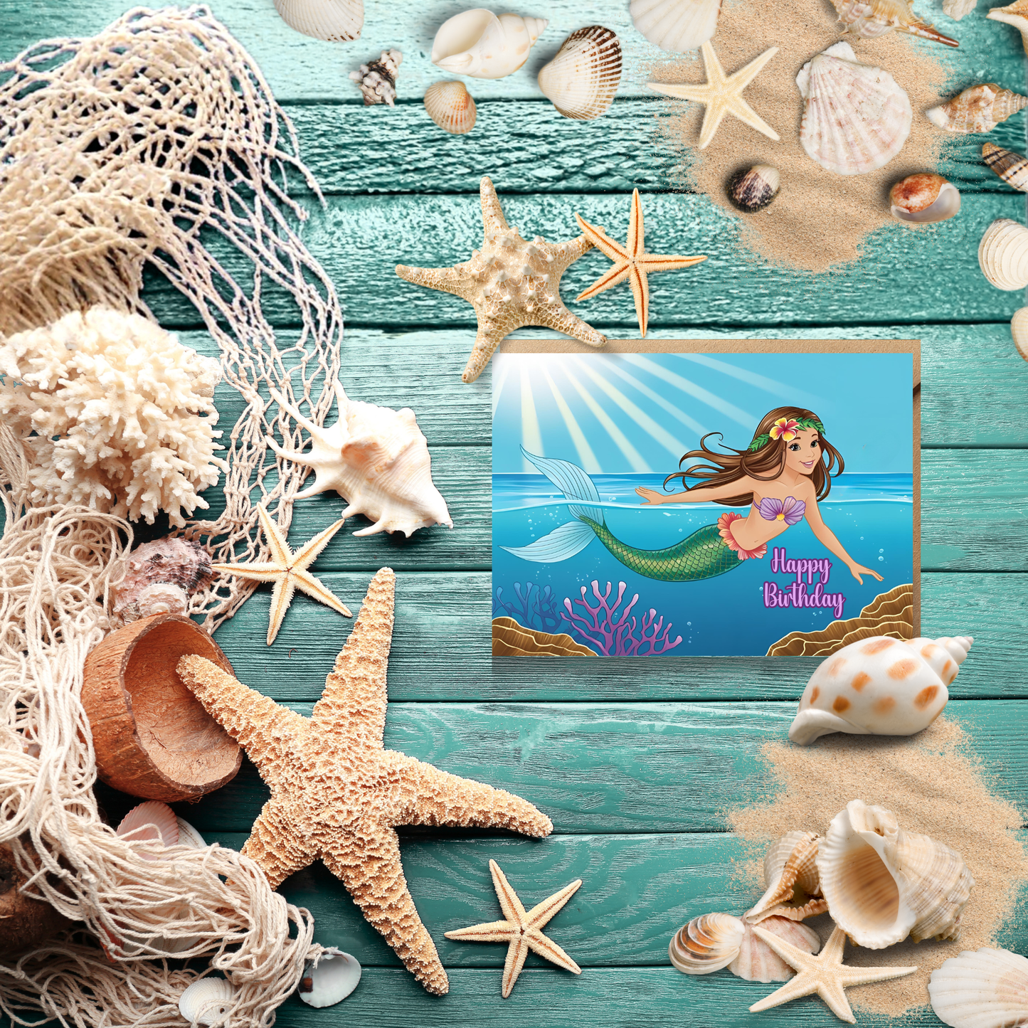 Whispers of the Sea Mermaid Card Set