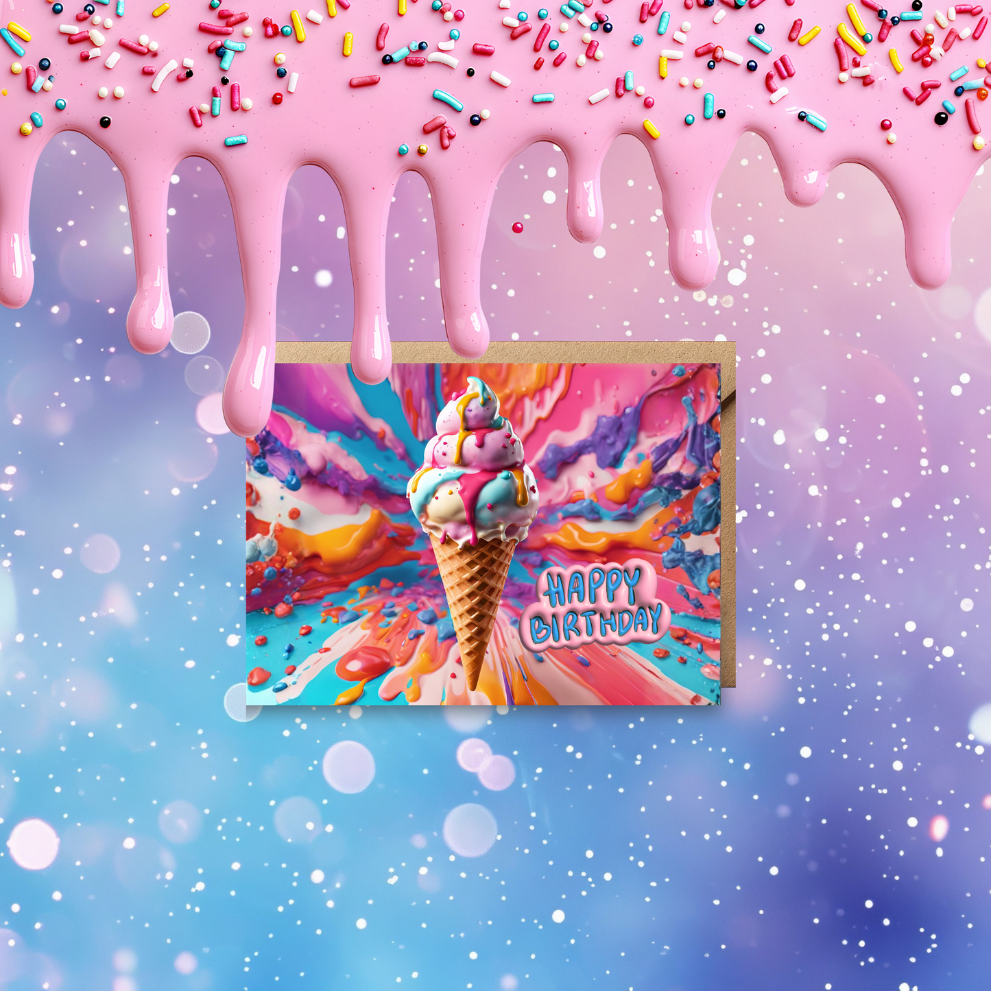 Drip Drop Birthday Bliss Card Set