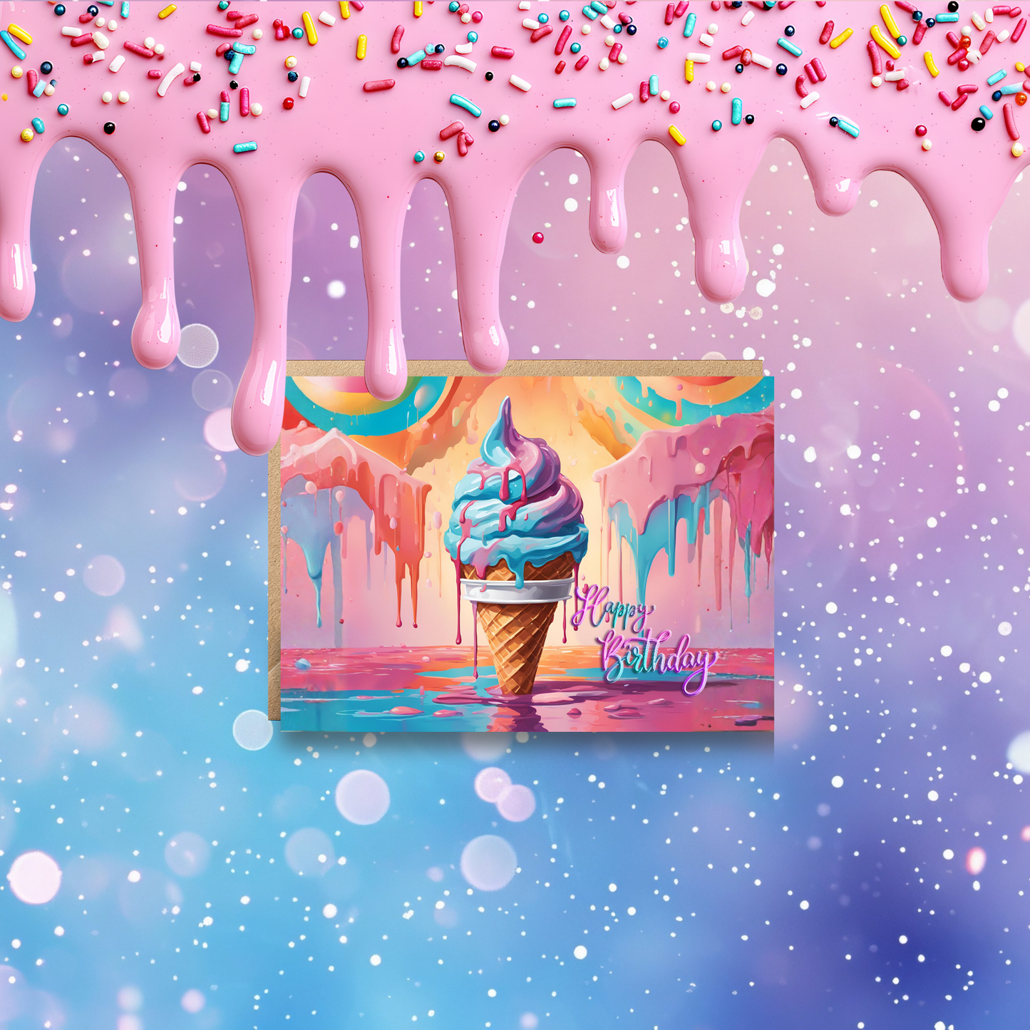 Drip Drop Birthday Bliss Card Set
