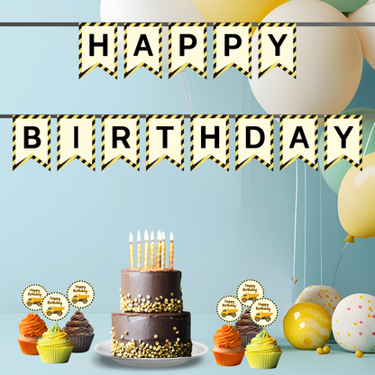 Construction Crew Birthday Party Pack