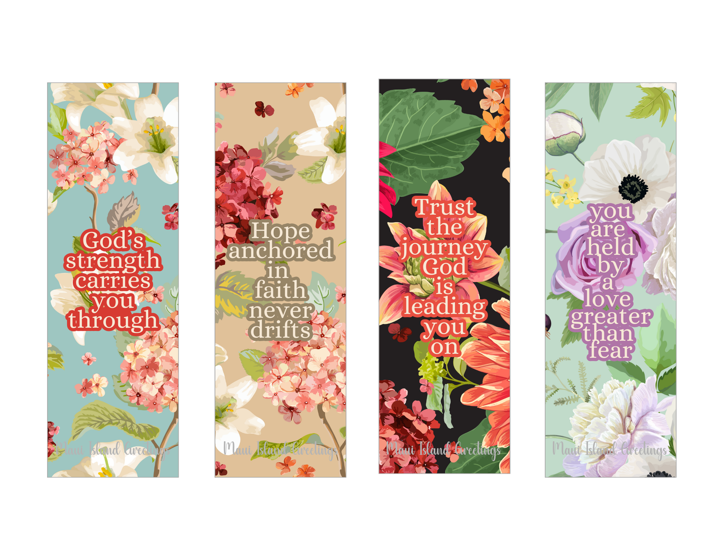 Christian Hope and Strength Bookmarks