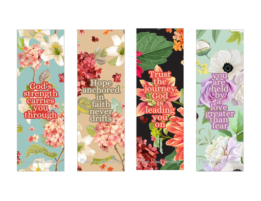 Christian Hope and Strength Bookmarks