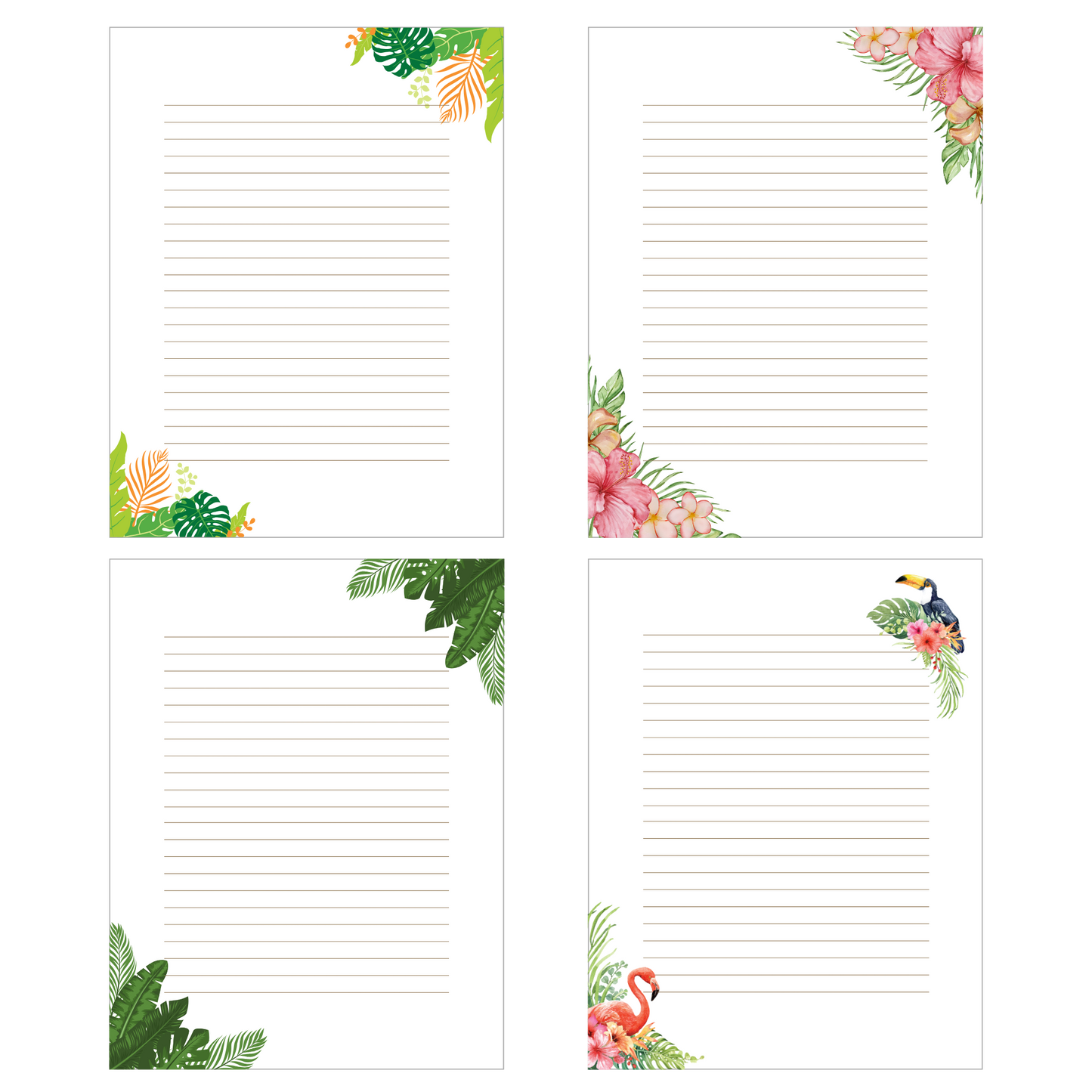 Island Corners Stationery Set