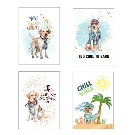 Labrador Life Greeting Card Set