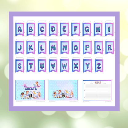 Mermaid Friends Party Pack