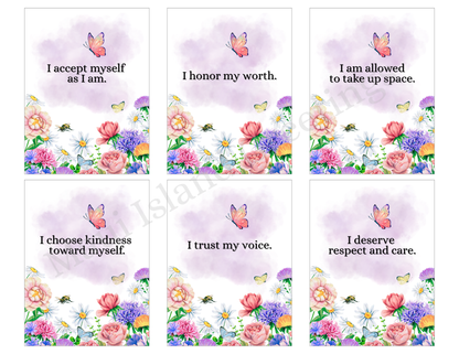 Self-Love & Confidence Affirmation Cards