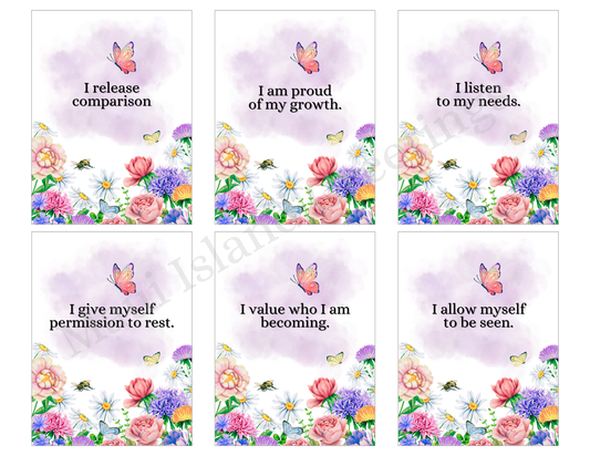 Self-Love & Confidence Affirmation Cards
