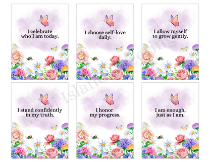 Self-Love & Confidence Affirmation Cards