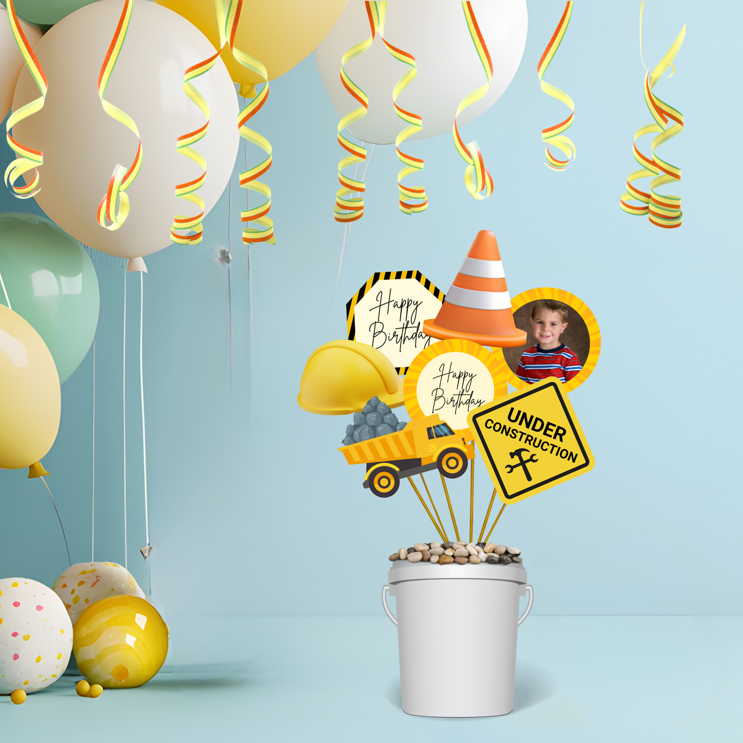 Construction Crew Birthday Party Pack
