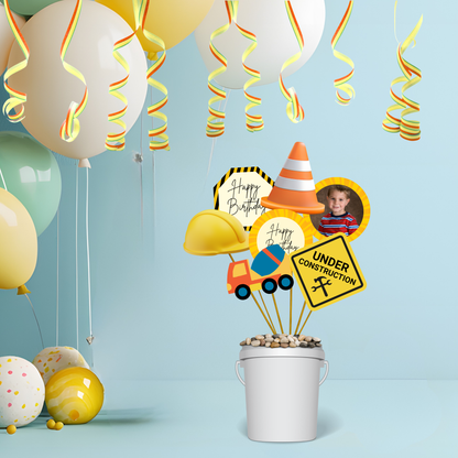 Little Builder Birthday Party Pack