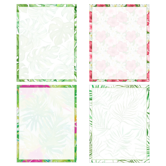 Tropical Escape Stationery Set