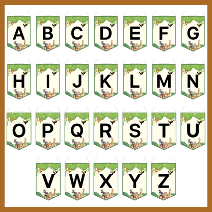 Safari Animals Birthday Party Pack
