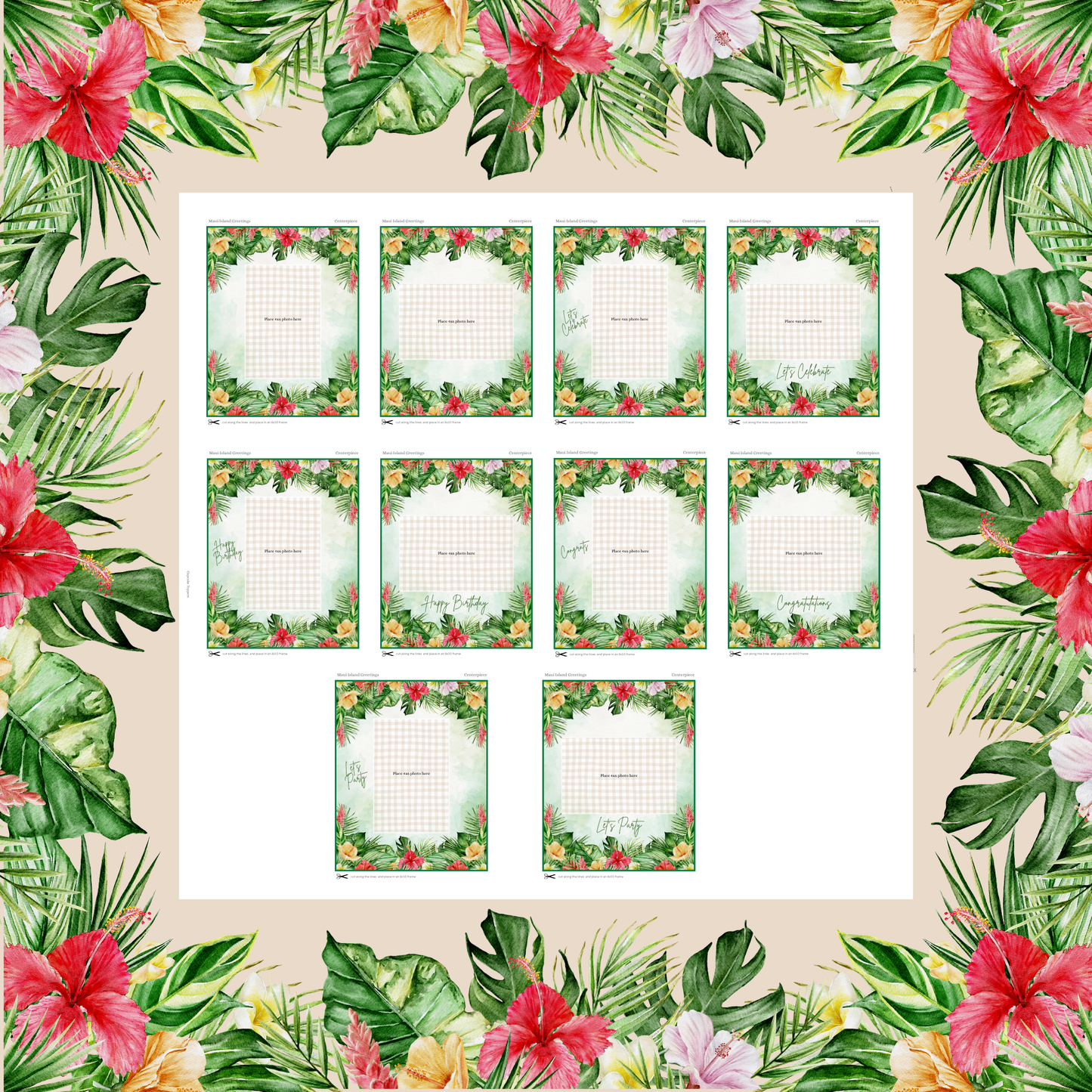 Tropical Party Pack